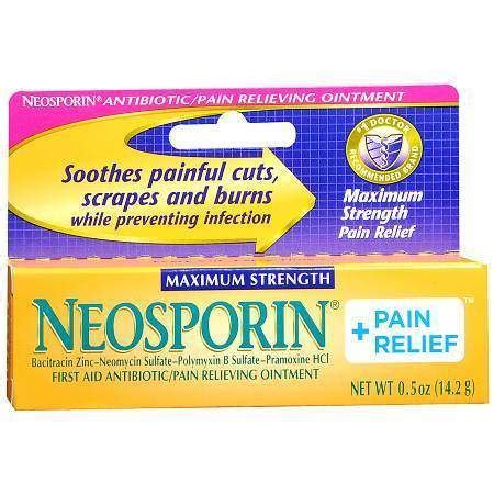 Neosporin Pain Relief Dual Action Topical Antibiotic Ointment For