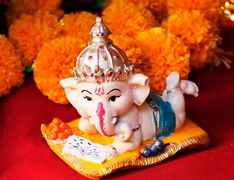 Beckon Venture Handicrafted Ganesh Ji Murti Idol For Hometbig Size