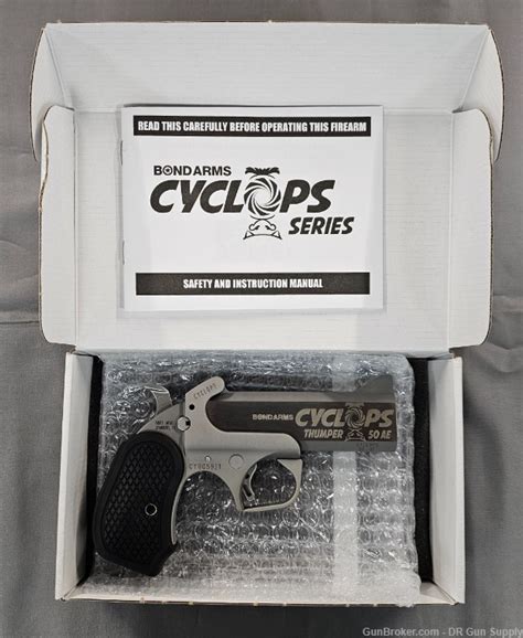 Bond Arms Cyclops Thumper 50 AE 4 25 1RD BACY 50 AE Derringer NO CC