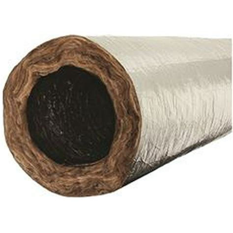 Flex Duct 8 In Diameter R 8 Insulation Value 25 Ft Length