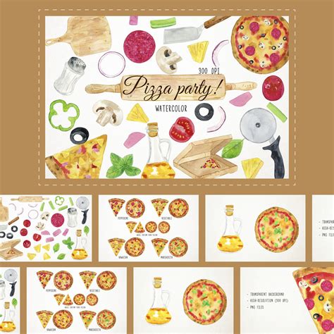 Pizza Party Clipart Clip Art Library