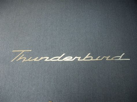 Thunderbird Car Logo Font | Wallpaper Site