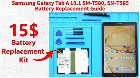 How To Replace Your Samsung Galaxy Tab A 10 1 SM T580 SM T585 Battery