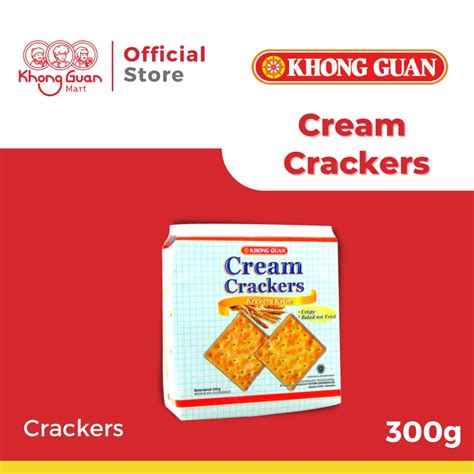 Jual Khong Guan Cream Crackers Gram Shopee Indonesia