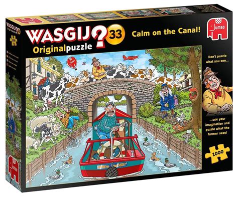 Puzzle Wasgij Calma Sul Canale 1 000 Pezzi