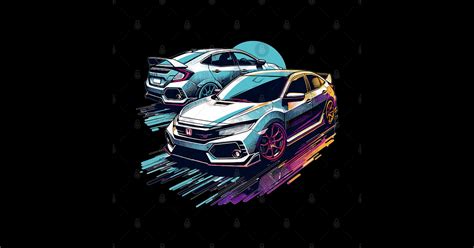 Honda Civic Honda Civic Sticker Teepublic