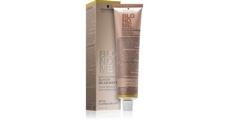 Schwarzkopf Professional Blondme Blonde Hi Lighting Crema Schiarente Notino It