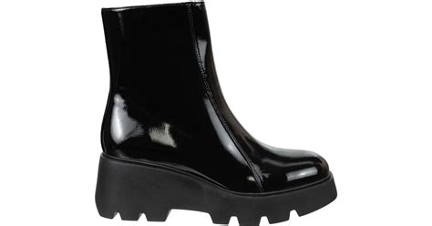 Naked Feet Xenus Platform Ankle Boots In Black Lyst