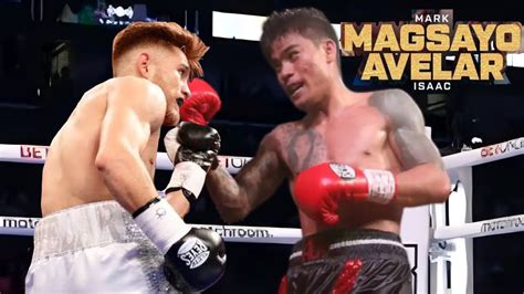 Mark Magnifico Magsayo Vs Isaac Avelar Philippines Vs Mexico At Super Featherweight Debut Fight