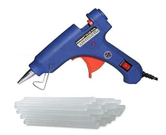 Fadman Electric W Blue Mini Hot Melt Glue Gun With Pcs Hot Melt Glue Stick Standard