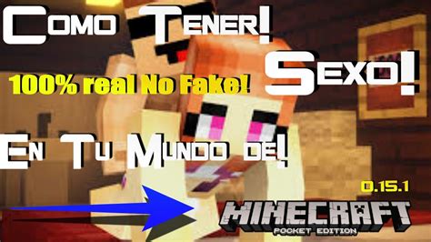 Como Tener Sexo Sin Mods En Minecraft Pocket Edition 0151 Youtube