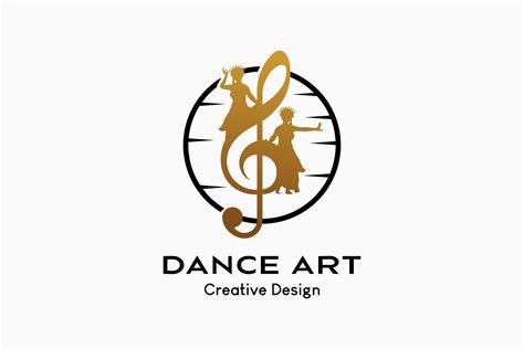 Dance Music Logo Design With Creative Concept Tone Icon With