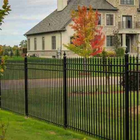 metal privacy fence panels - DEZE Metal Fence