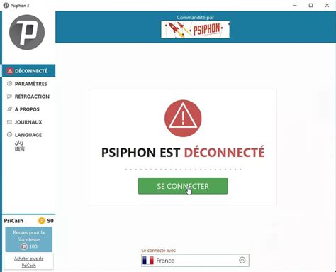 Psiphon Installer Et Configurer Un Vpn Gratuit