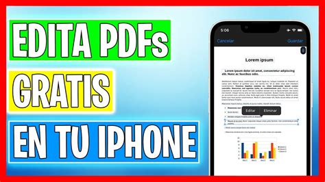 Como Editar Archivos Pdf En Iphone Gratis Youtube