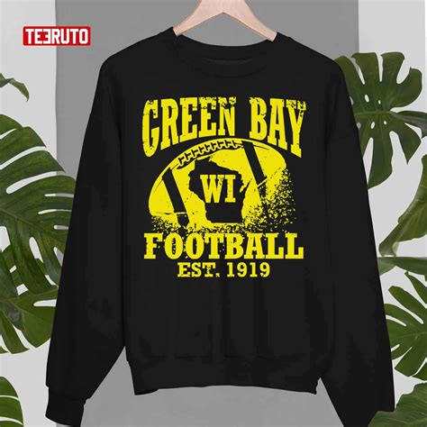 Green Bay Packers Football Unisex Sweatshirt Teeruto