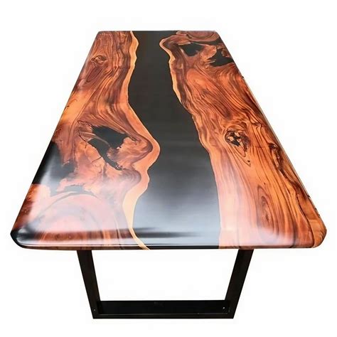 Epoxy Resin Wooden Office Conference Table At Rs Sq Ft Epoxy