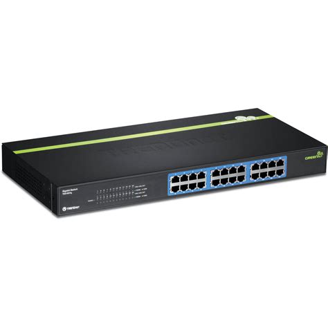 TRENDnet 24-Port Gigabit GREENnet Ethernet Switch TEG-S24DG B&H