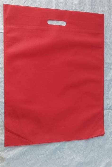 Red D Cut Non Woven Bag At ₹ 250 Kg West Godavari Id 2849597555030