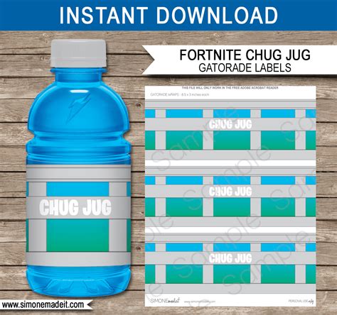 Fortnite Labels Printable Free