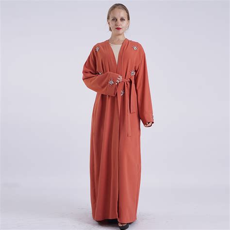 Diiwii Kaftan Abaya Dubai Kimono Cardigan Muslim Hijab Dress Abayas For