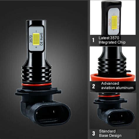 For Lincoln Town Car Pc K Led Headlight Bulb High Low