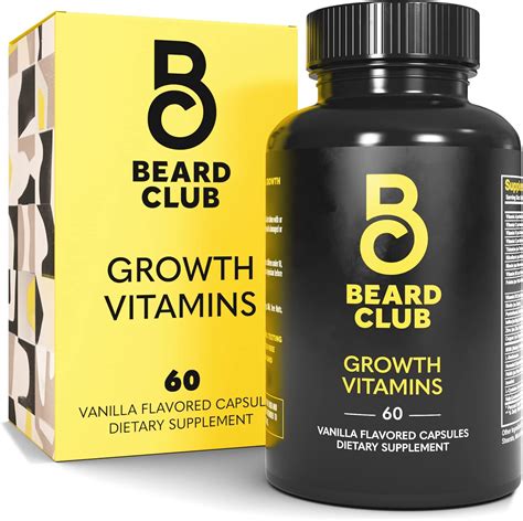 Amazon Uncut Beard Co Crecimiento De Vitaminas Para Barba N