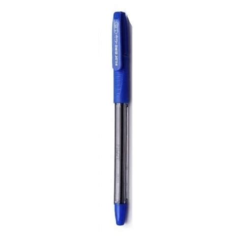 Caneta Esferográfica BPS Grip 1 6 Azul Pilot na JB Papelaria