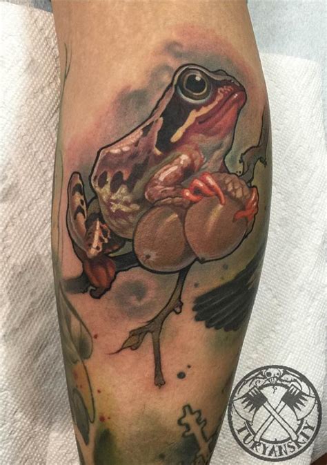 Frog Tattoo By Oleg Turyanskiy TattooNOW