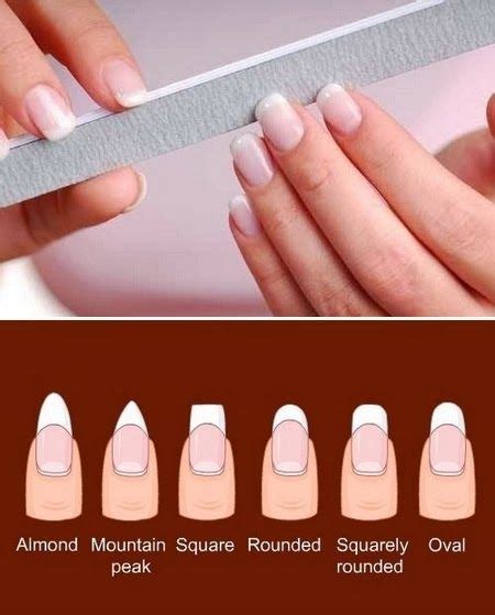 How To Shape Nails Different Ways To Shape Your Nails Nail Shape