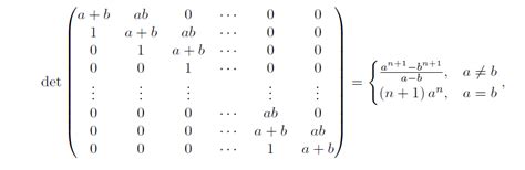 matrices - Determinant of matrix - Mathematics Stack Exchange