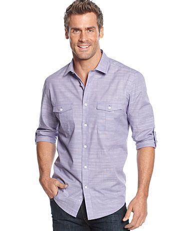 Men's Shirts - Macy's | Mens shirt dress, Casual shirts for men, Mens shirts