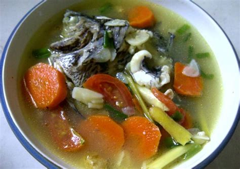 Resep Sup Ikan Nila Ala Restoran Oleh Ni Chan Cookpad