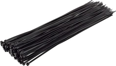 Zip Ties Heavy Duty 300pcs Large Black Cable Tie Zipties Big Wide