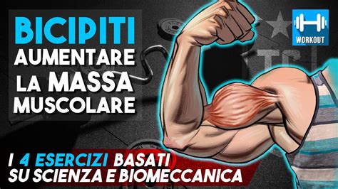 BICIPITI Come AUMENTARE MASSA MUSCOLARE Basato Sulla SCIENZA E