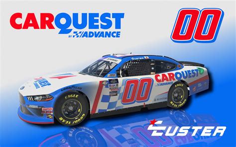 Cole Custer 2023 CarQuest Ford Mustang by Nathaniel O. - Trading Paints