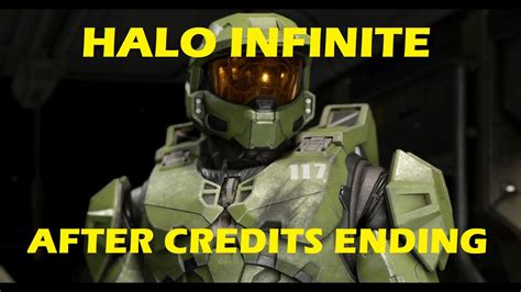 Halo Infinite After Credits Ending Cutscene Youtube