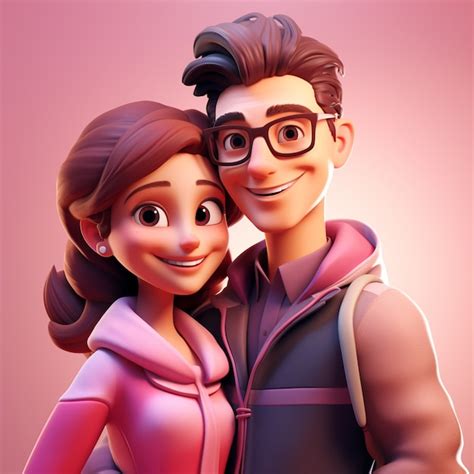 Love Couple Images Hd Cartoon Freepik Free Infoupdate Org