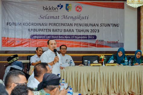 Bupati Zahir Targetkan Tahun Angka Prevalensi Stunting Di Batu