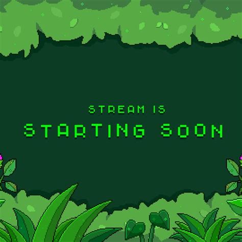 Cute Pixel Art Twitch Package Animated Stream Package Etsy