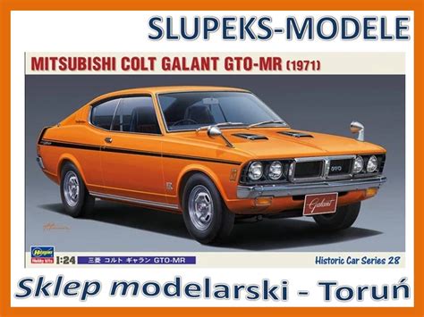 Hasegawa 21128 Mitsubishi Colt Galant GTO MR 1971 1 24 Sklep