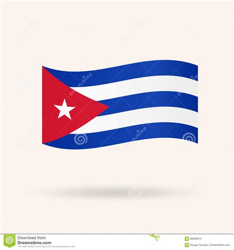 Flag Of Cuba Stock Vector Illustration Of Government 86290014