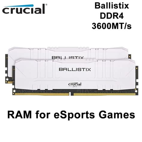 Crucial Ballistix White Ddr Mhz G Ram Cl Unbuffered Dimm Pc