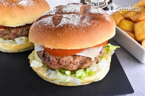 Arriba Imagen Receta Para Hacer Hamburguesas Con Carne Molida