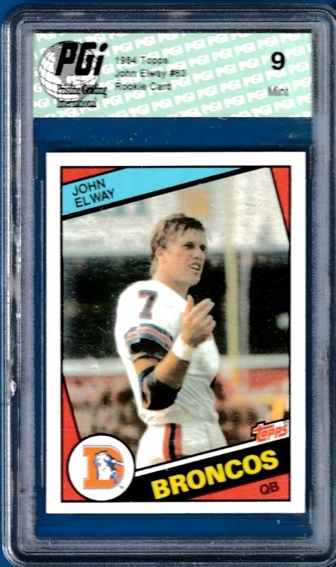 1984 Topps FB # 63 John Elway ROOKIE (Broncos)