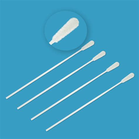 Virus Sampling Swabs Stick Disposable Oral Nasal Nylon Swabs Pcr Dna