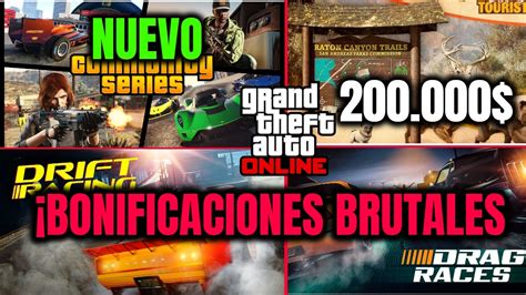 SEMANA De BONIFICACIONES HOY GTA 5 ONLINE DESCUENTOS ACTUALIZACION