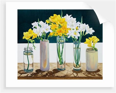 Still Life Freesias Posters And Prints By Christopher Ryland