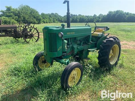 1956 John Deere 420 S 2wd Tractor Bigiron Auctions