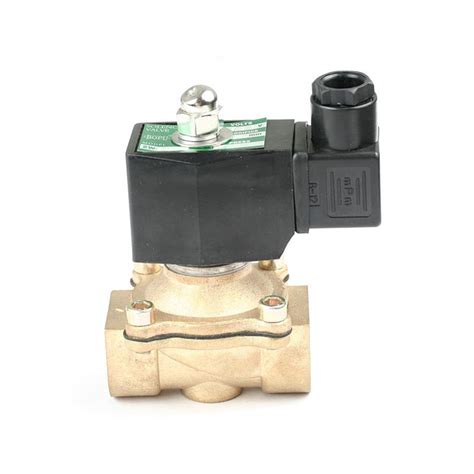 V Lvula Solenoide Vias Polegada Normal Fechada G S Gua Ar Leo